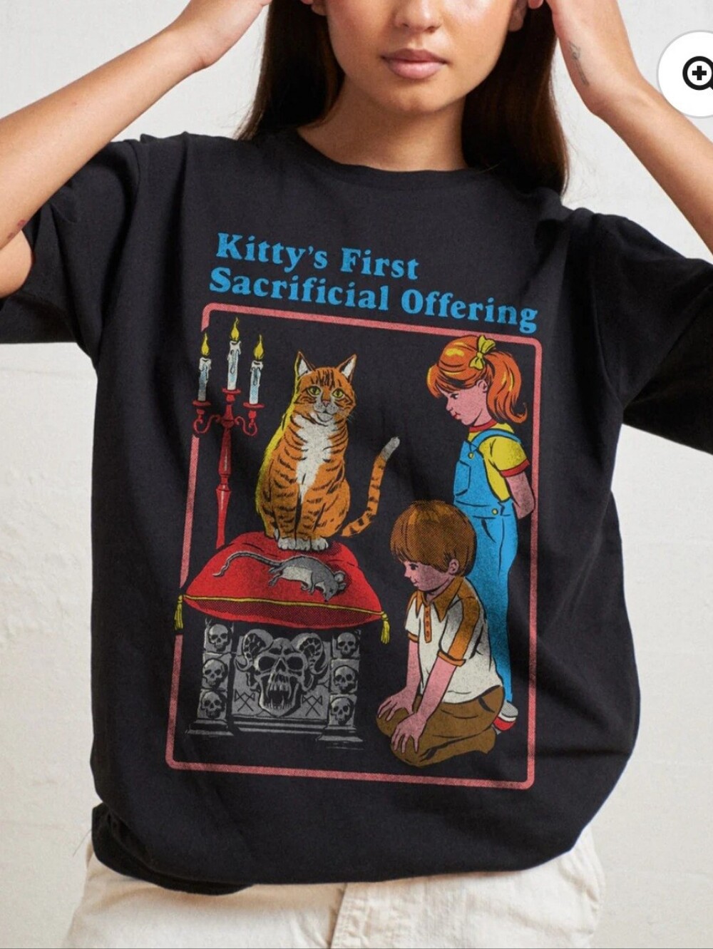 Kitty's First Offering T-shirt, Steven Rhodes, NEW